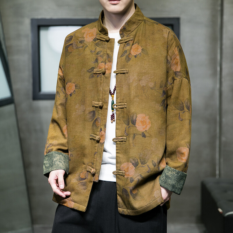 Haori Japanese Jacket - Autumn Men Casual Trendy Retro Jacket