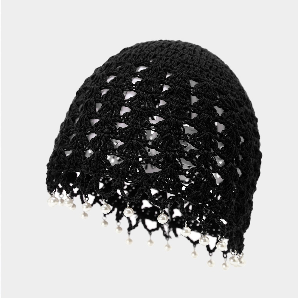 Ethnic Wear Fashion Designer - Versatile Handmade Crochet Beanies Hollow Design