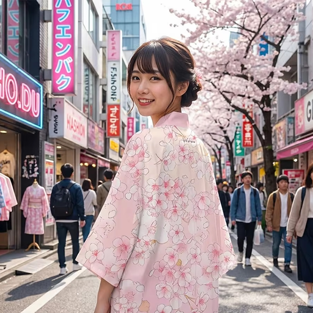 Haori Japanese Jacket - WIFRU Men's Women's Kimono Cardigan Japanese