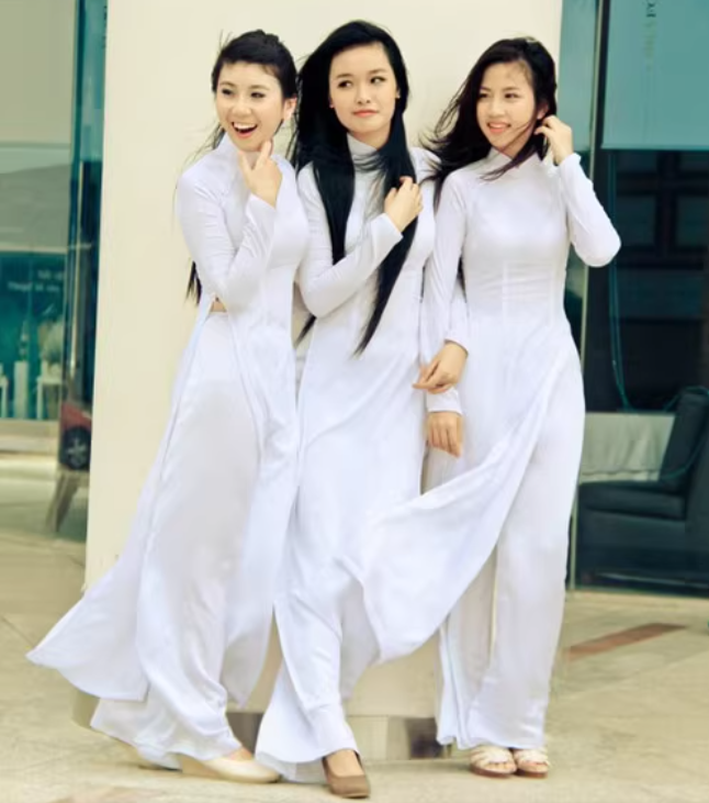 Ao Dai Vietnam Dress - Vietnam Ao dai Woman Spring Dress