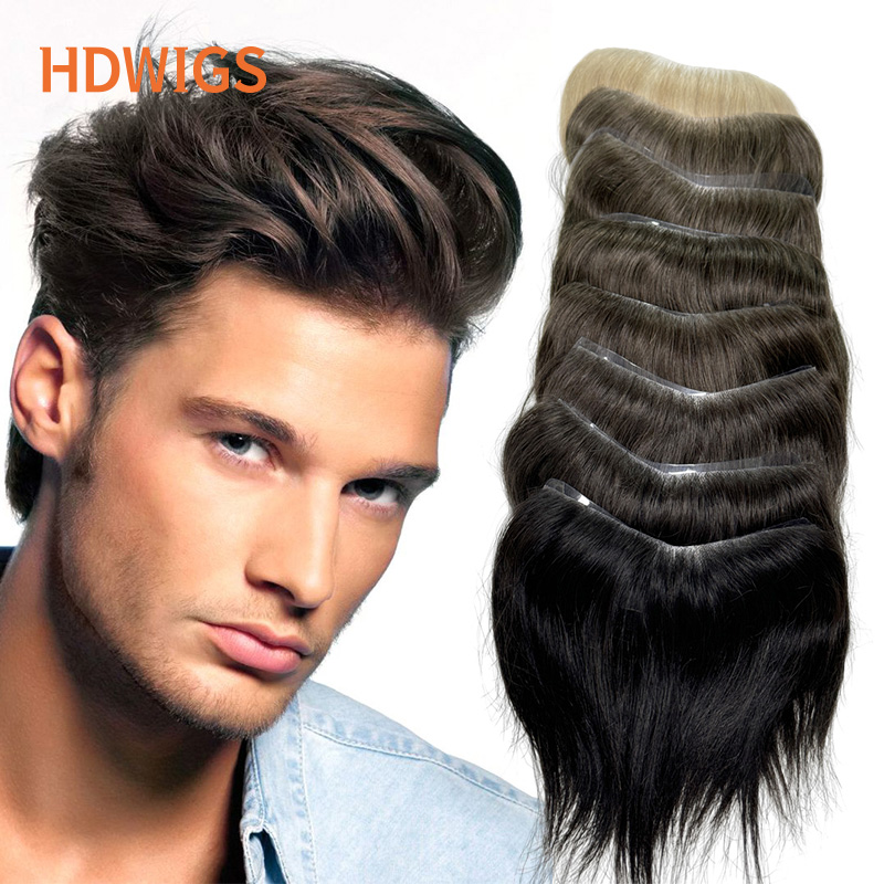 Ethnic Fashion India - Straight Vstyle Hairline for Men HDWIGS