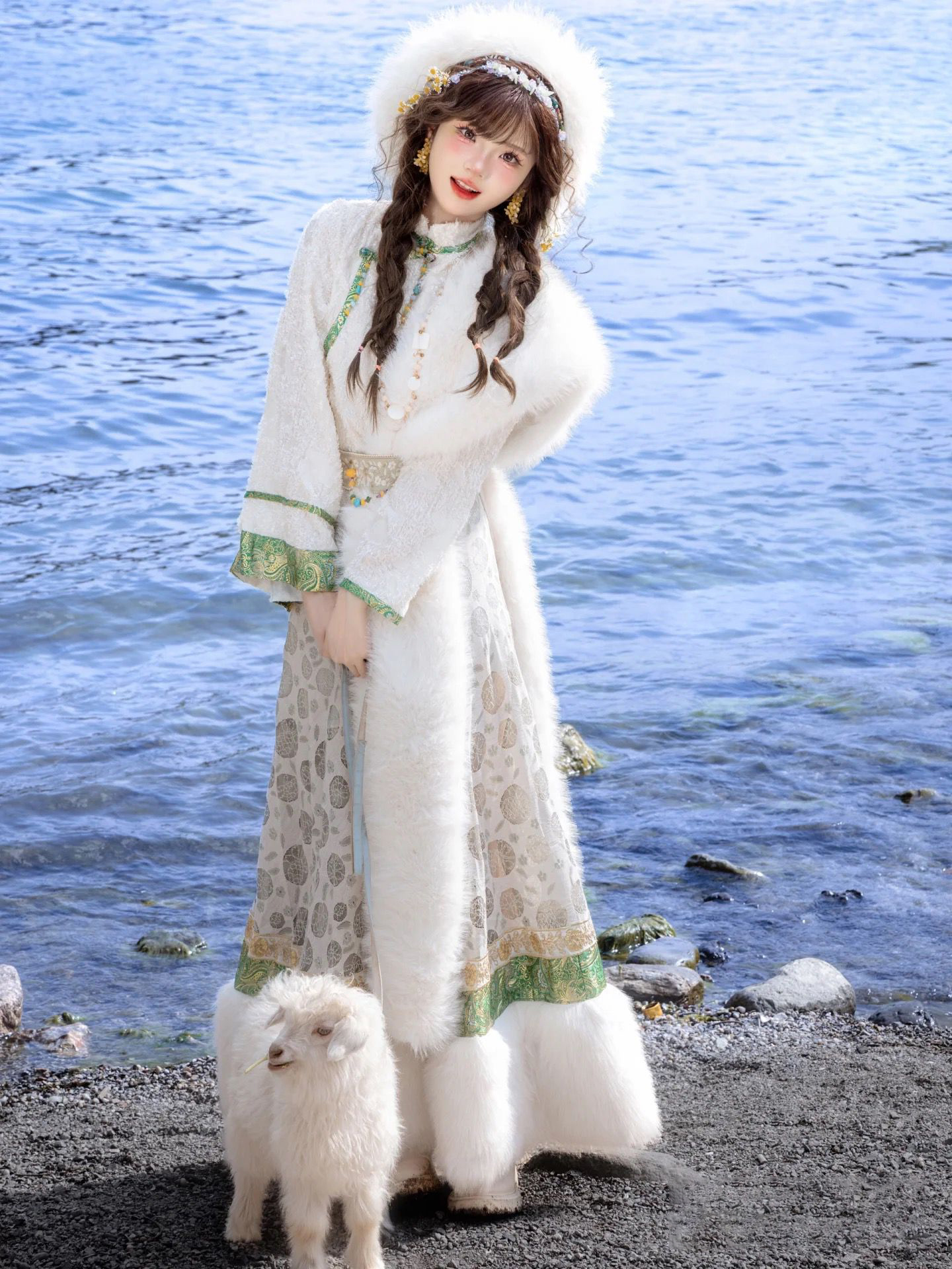 Ethnic Fashion Designer - Tibetan Costume Photography Clothing Travel Shoot