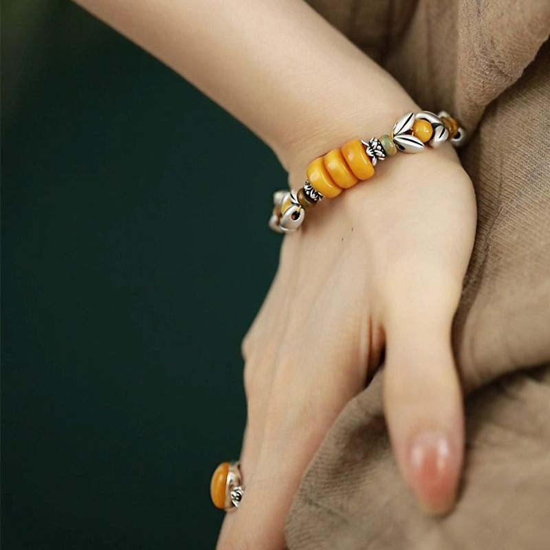Yellow Disc Round Bead Spacer  – Ethnic Wear Fashion Designer Bewertung und Preis
