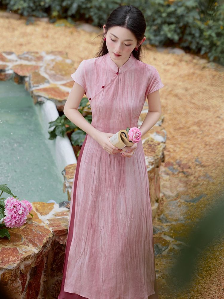 Spring summer vietnam aodai ch – Ao Dai Vietnam Dress Bewertung und Preis