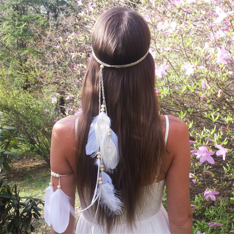 Bohemian Style Indian White Fe – Ethnic Fashion India Bewertung und Preis