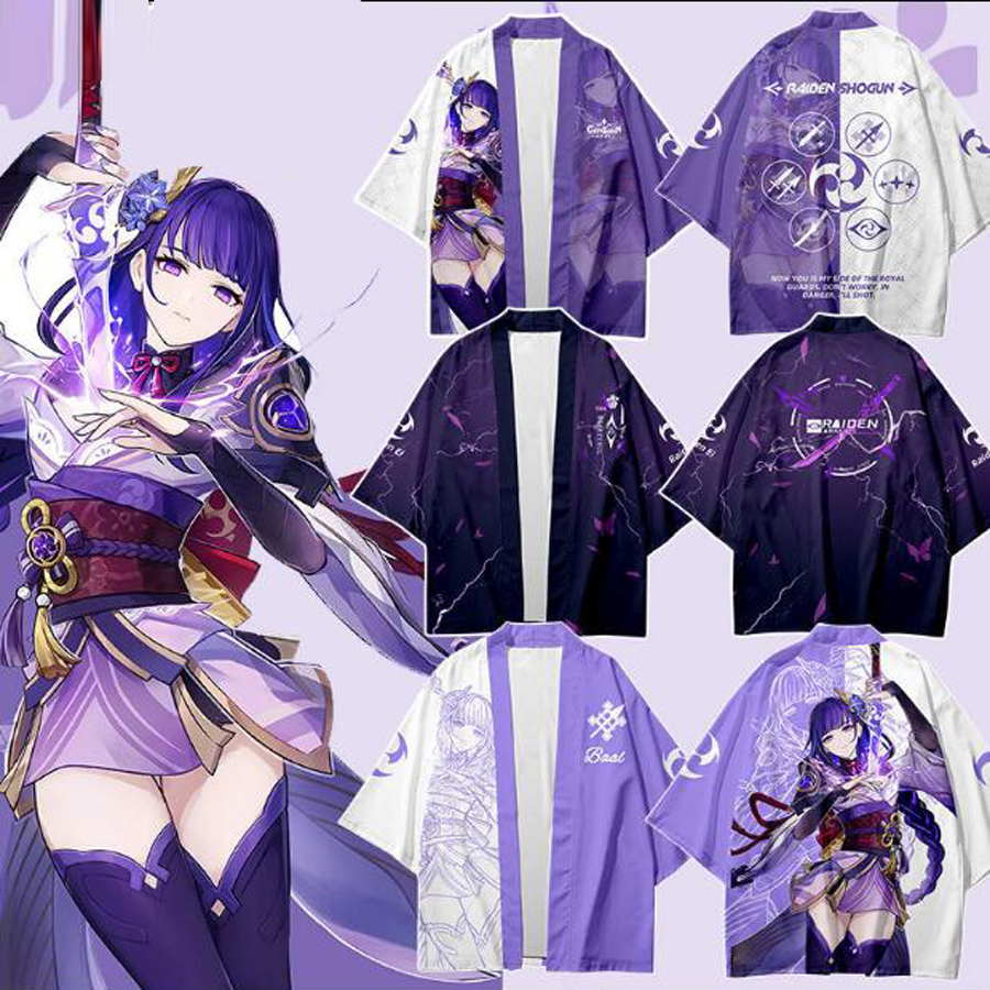 Genshin Impact Raiden Shogun B – Haori Japanese Jacket Bewertung und Preis