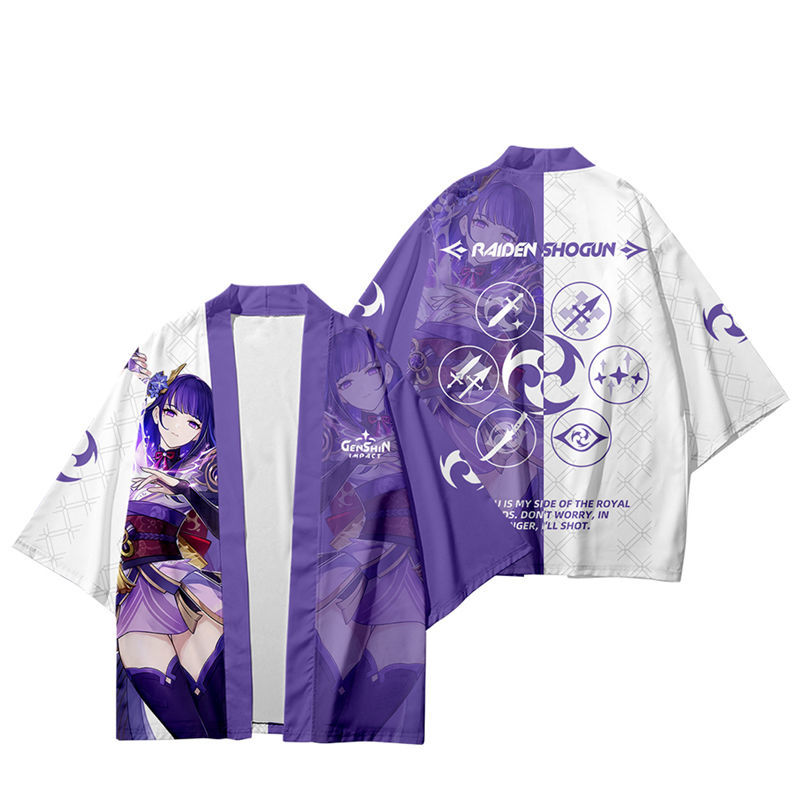 Genshin Impact Raiden Shogun B – Haori Japanese Jacket Bewertung und Preis