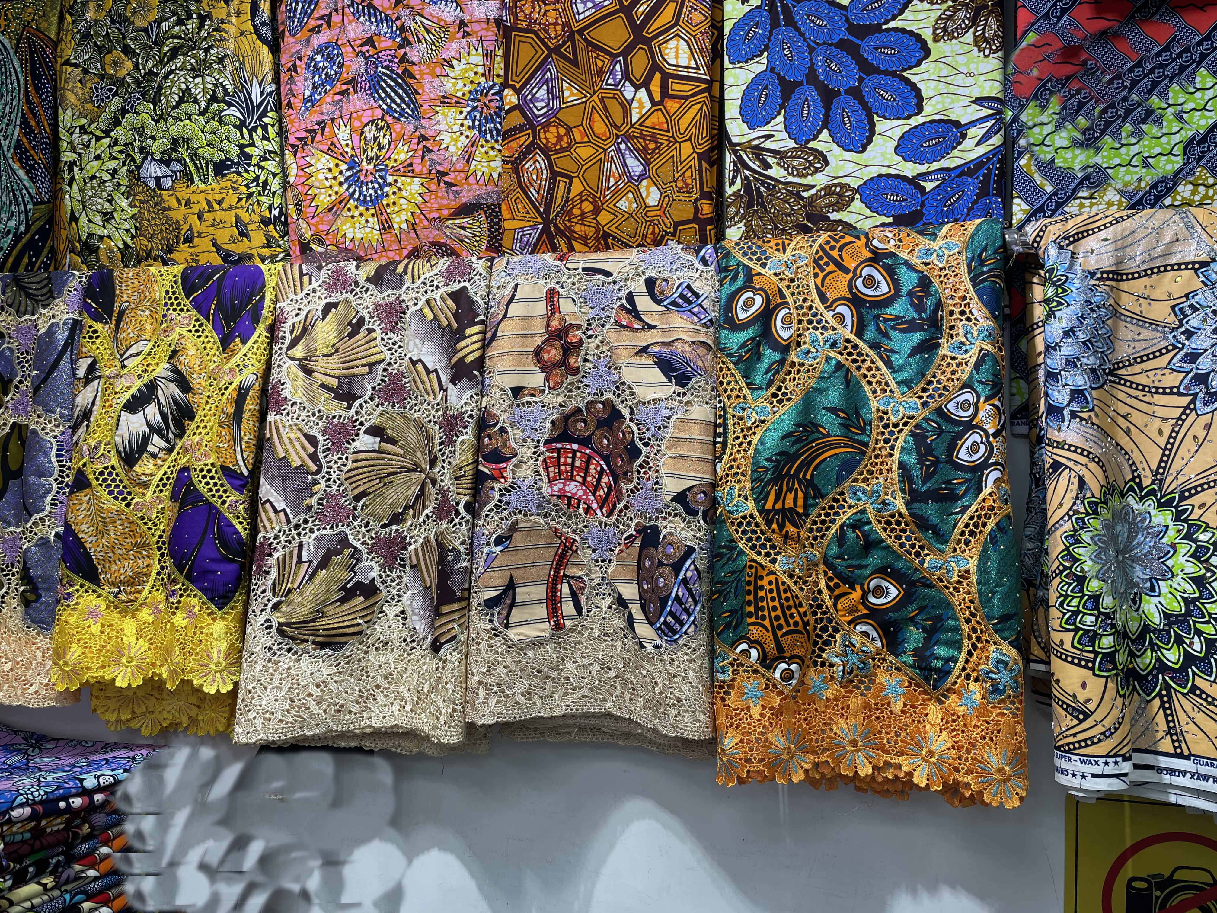 African Heavy Wax Lace Fabric  – African Ankara Print Bewertung und Preis