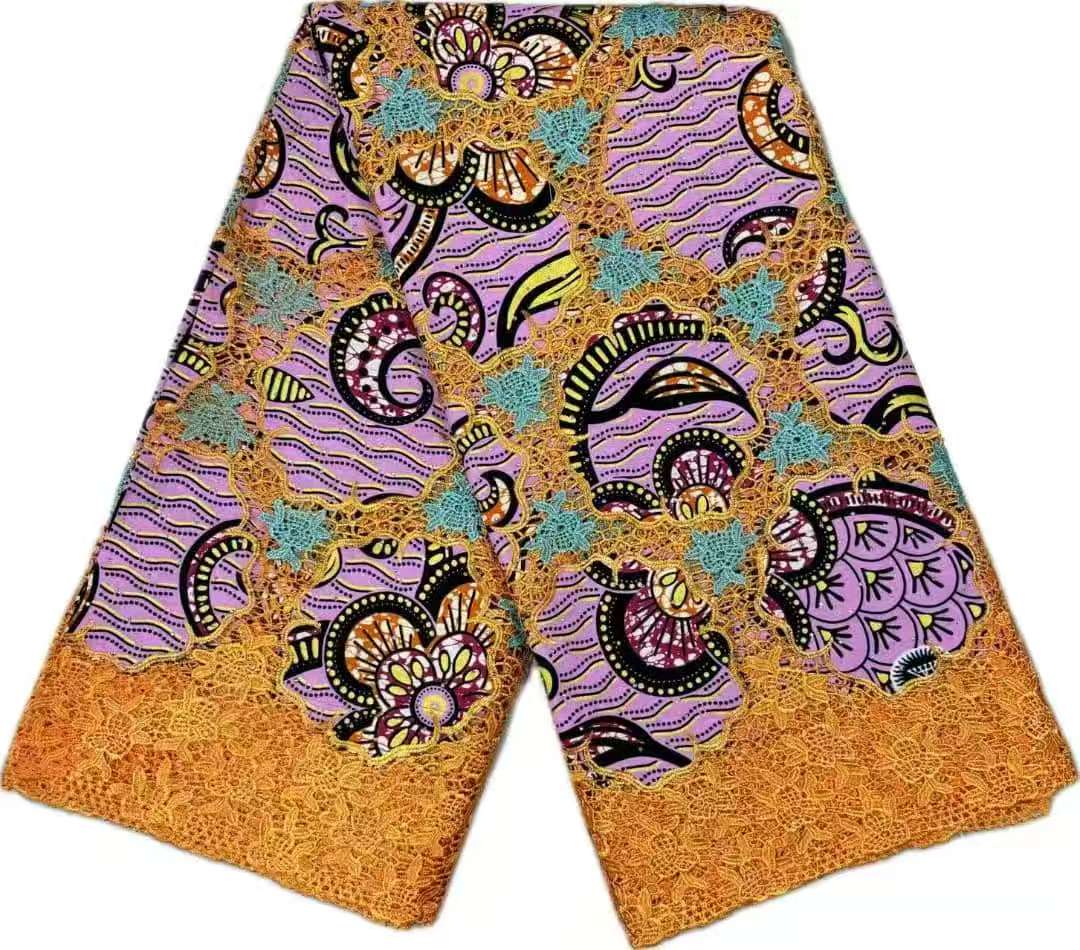 African Heavy Wax Lace Fabric  – African Ankara Print Bewertung und Preis