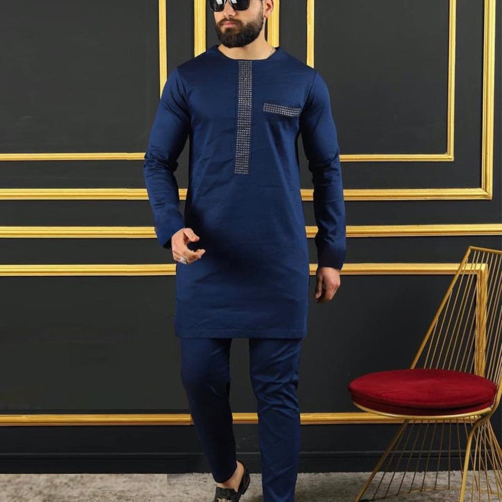Kaunda Fashion Men's Set Slim  – Dashiki Shirt Men Bewertung und Preis