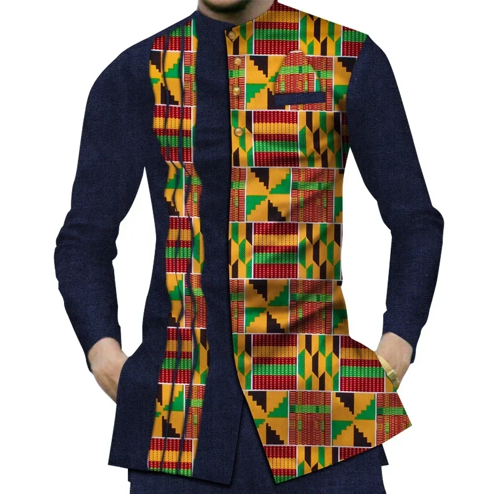 Casual 100% Cotton Mens Africa – Dashiki Shirt Men Bewertung und Preis