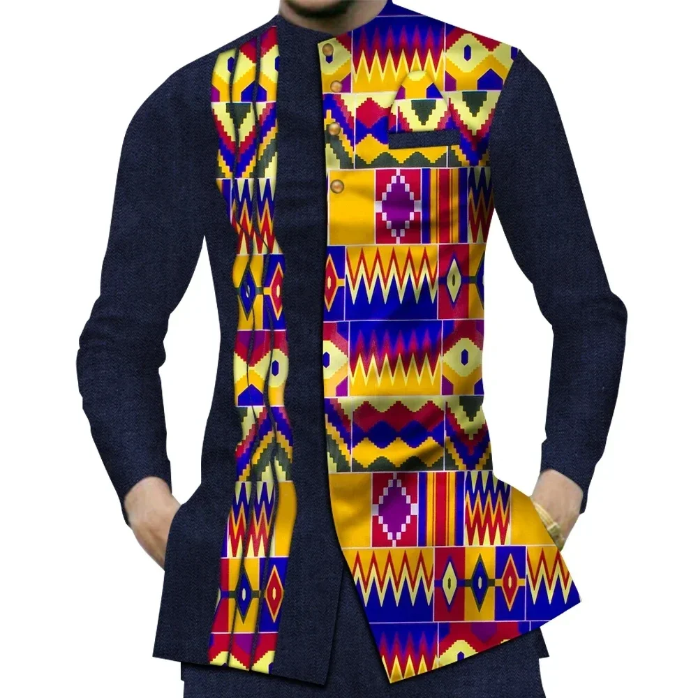 Casual 100% Cotton Mens Africa – Dashiki Shirt Men Bewertung und Preis
