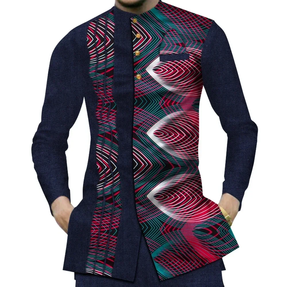 Casual 100% Cotton Mens Africa – Dashiki Shirt Men Bewertung und Preis