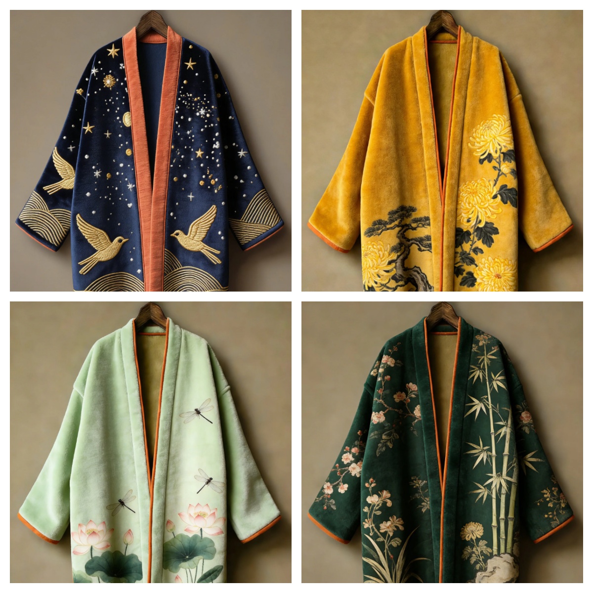 Thicken Flannel Japanese Kimon – Haori Japanese Jacket Bewertung und Preis