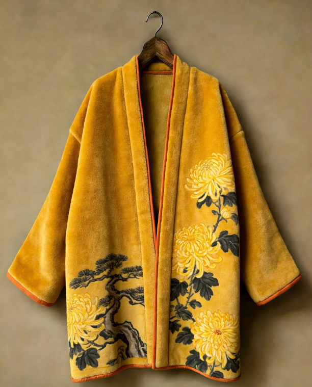 Thicken Flannel Japanese Kimon – Haori Japanese Jacket Bewertung und Preis