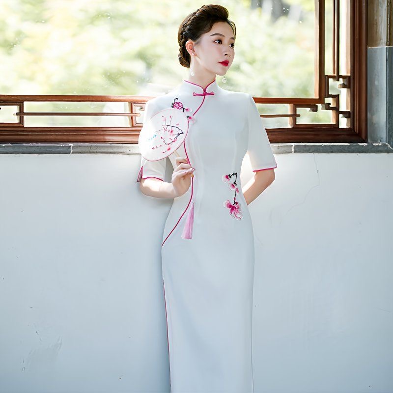 Woman Aodai Vietnam Dress Shor – Ao Dai Vietnam Dress Bewertung und Preis