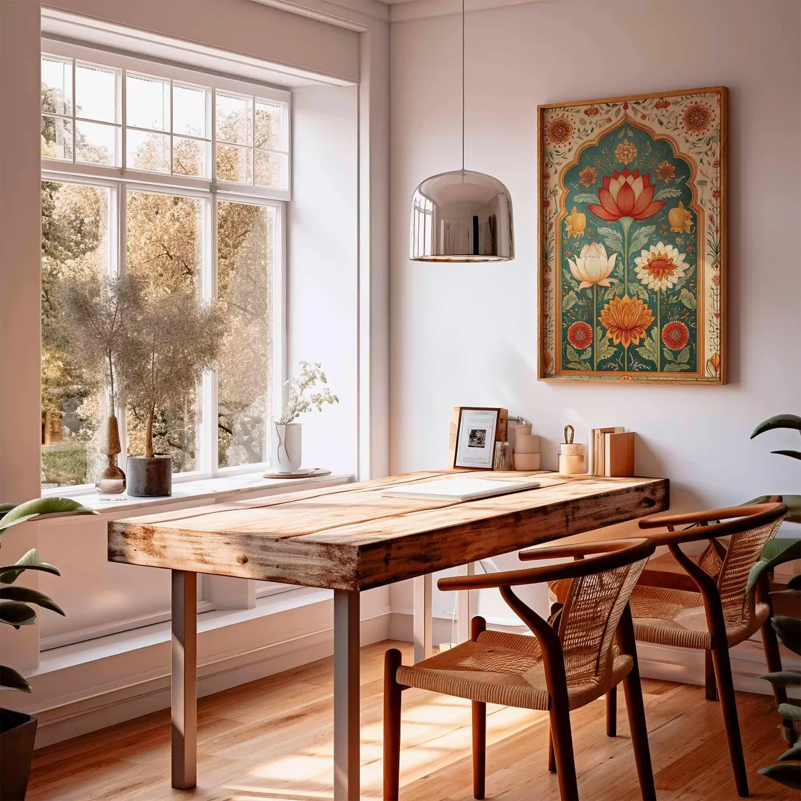 Lotus Flower Wall Art Poster,  – Ethnic Fashion India Bewertung und Preis