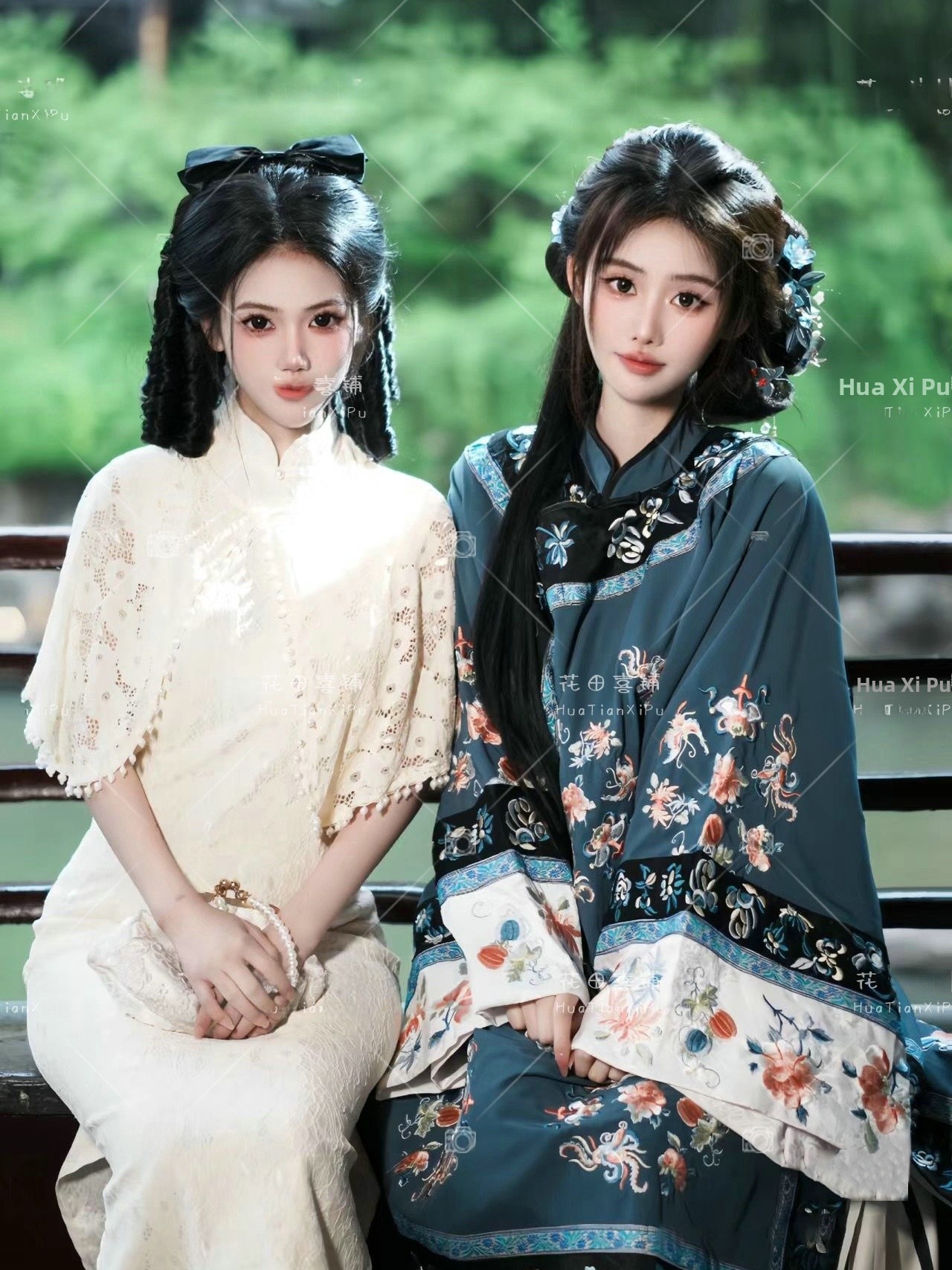 Blue And White Porcelain Hanfu – Ethnic Fashion Shoot Bewertung und Preis