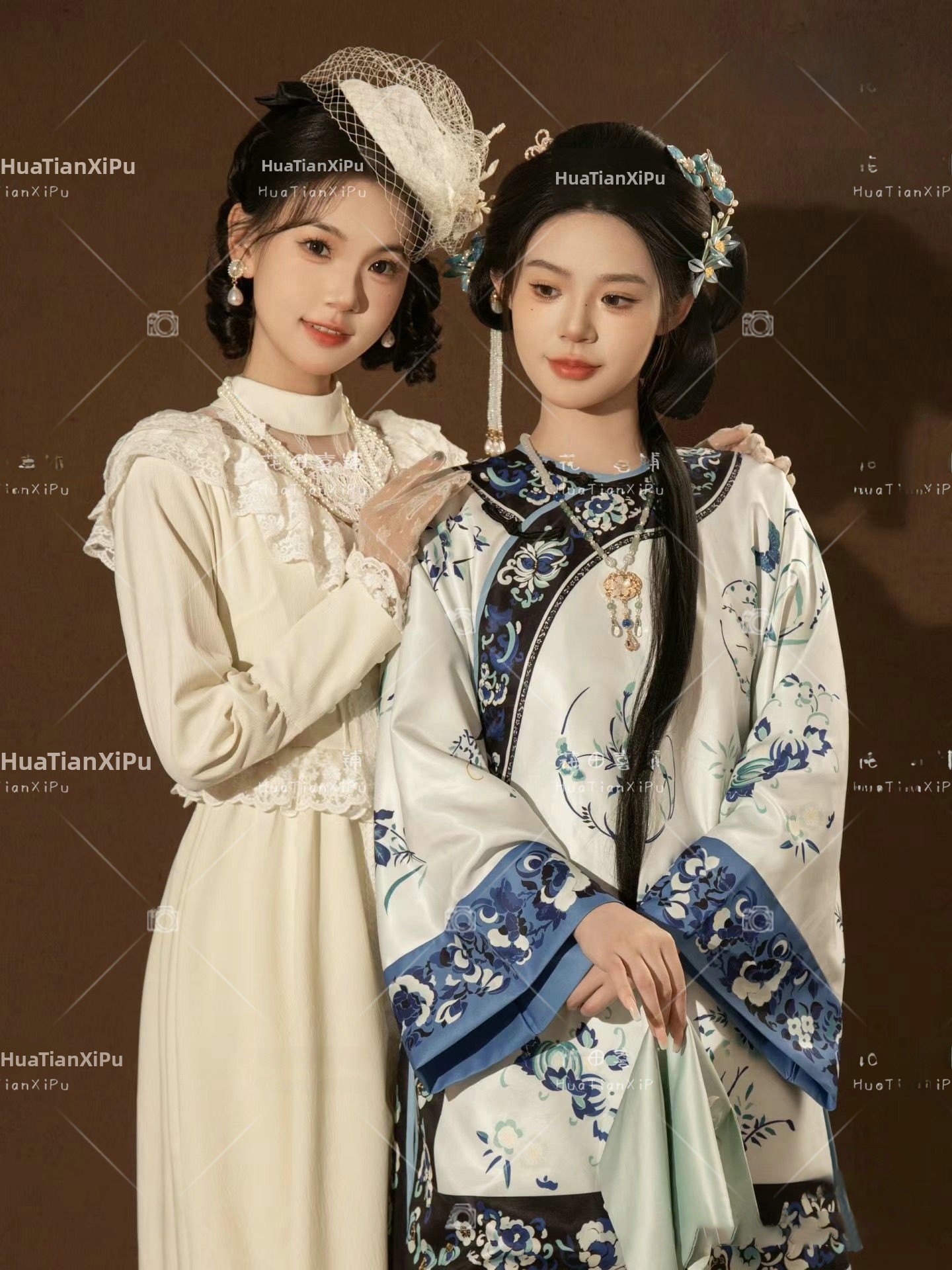 Blue And White Porcelain Hanfu – Ethnic Fashion Shoot Bewertung und Preis