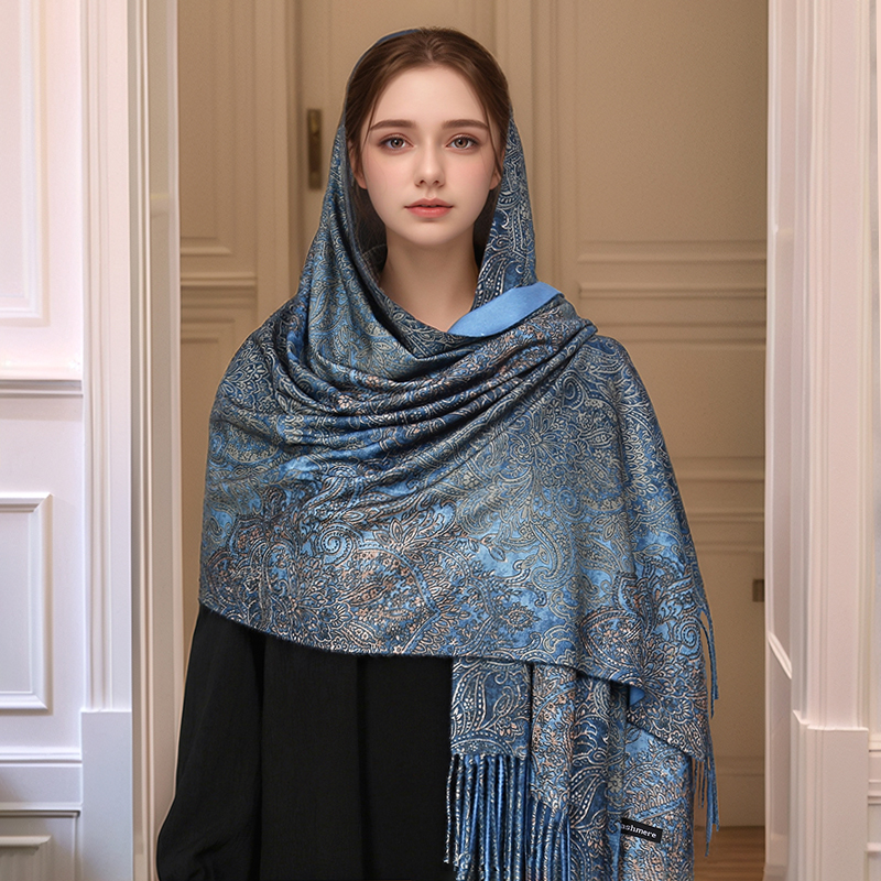Luxury Paisley Pashmina Shawl  – Ethnic Fashion Designer Bewertung und Preis