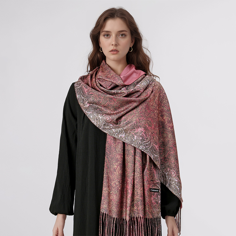 Luxury Paisley Pashmina Shawl  – Ethnic Fashion Designer Bewertung und Preis