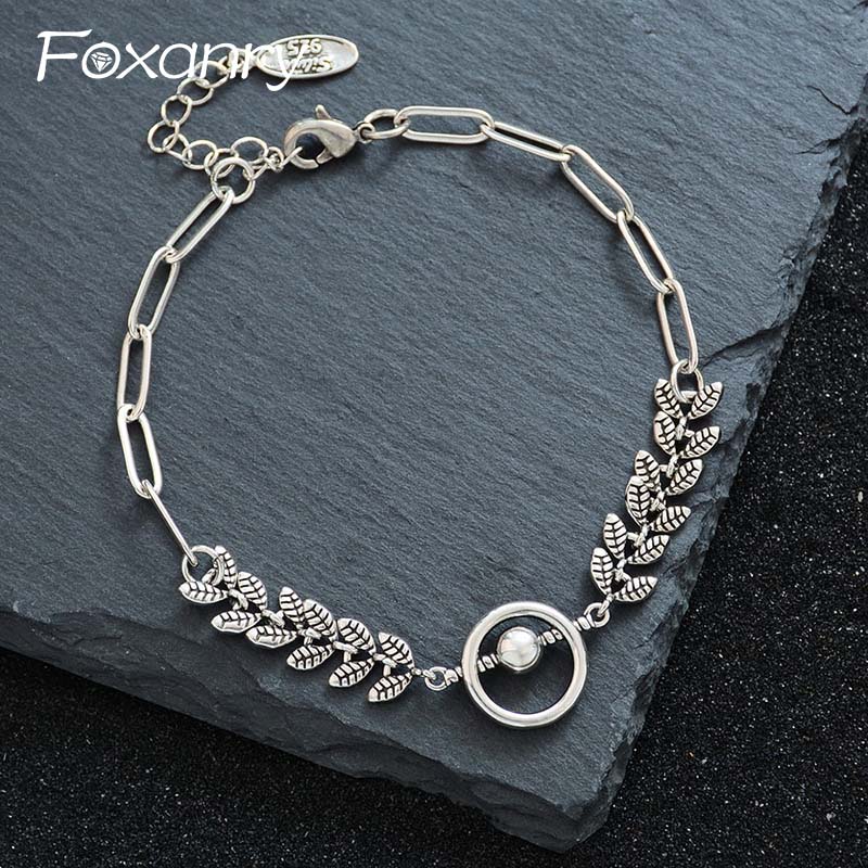 Foxanry Silver Color Wheat Geo – Ethnic Chic Fashion Bewertung und Preis