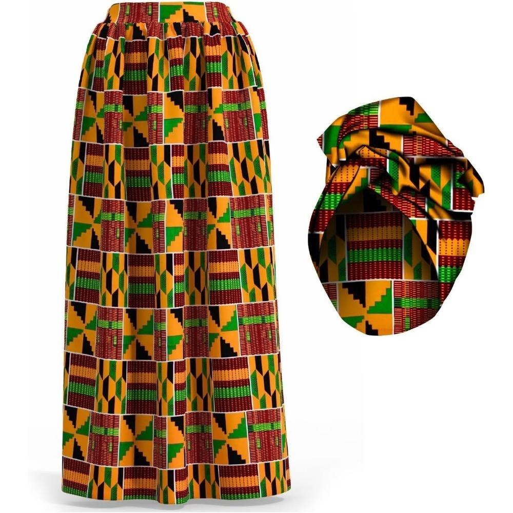 Women's Ethnic Printed Skirt A – Ethnic Wear Fashion Designer Bewertung und Preis