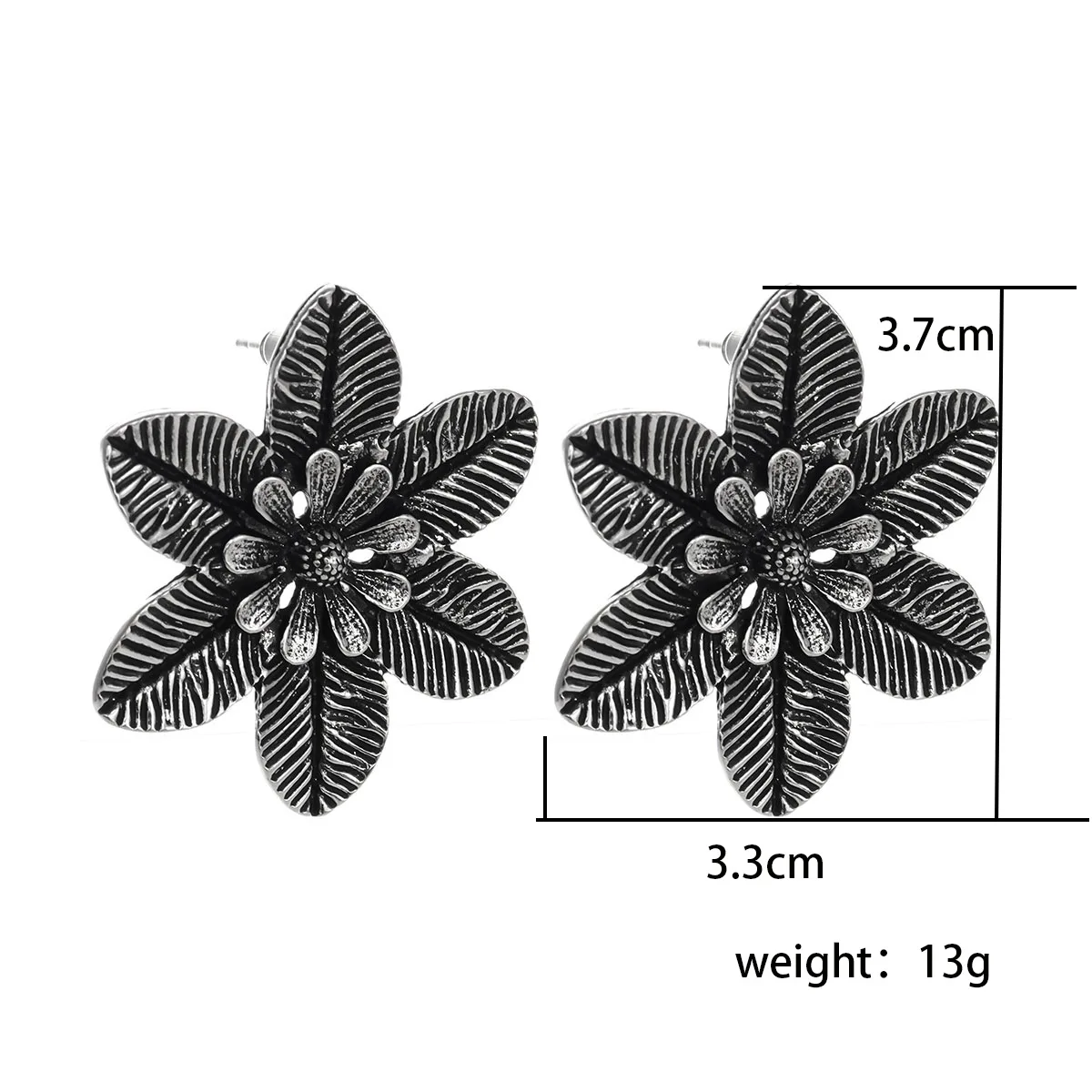 A pair of ethnic style flower  – Ethnic Chic Fashion Bewertung und Preis