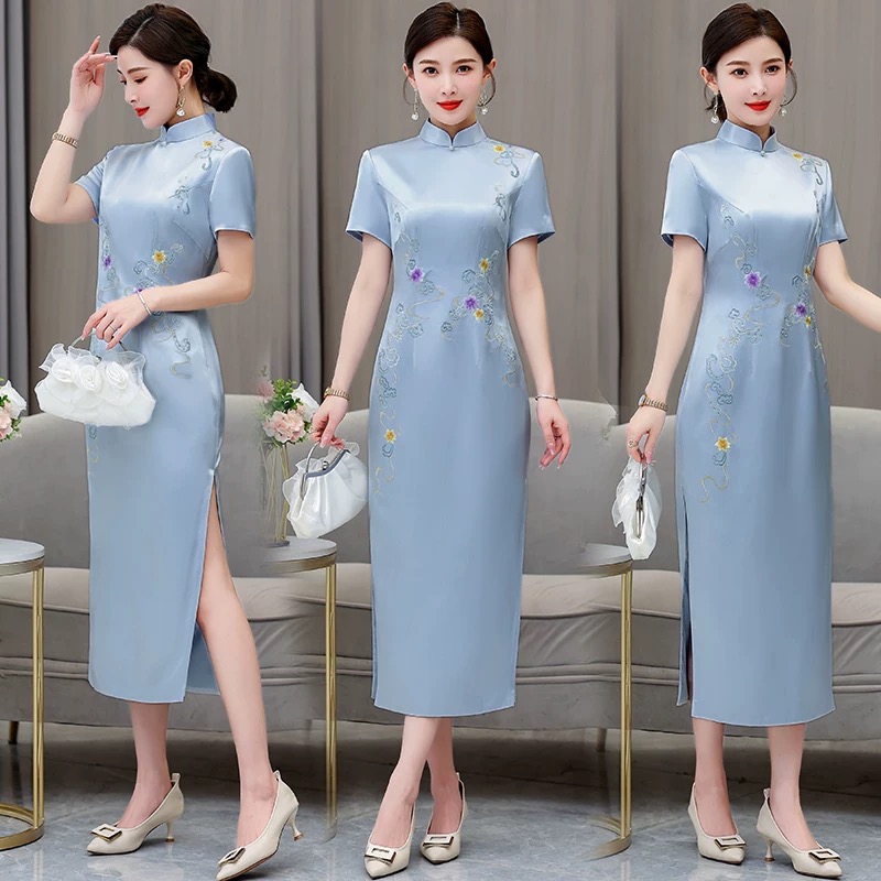 Women Ethnic Style Aodai  Cheo – Ao Dai Vietnam Dress Bewertung und Preis