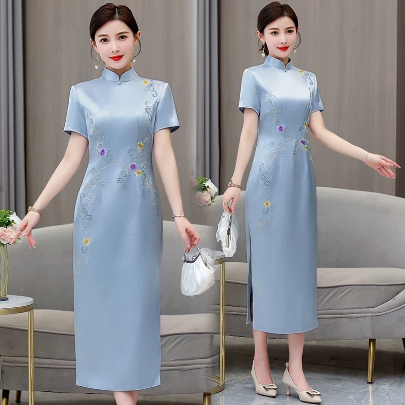 Women Ethnic Style Aodai  Cheo – Ao Dai Vietnam Dress Bewertung und Preis