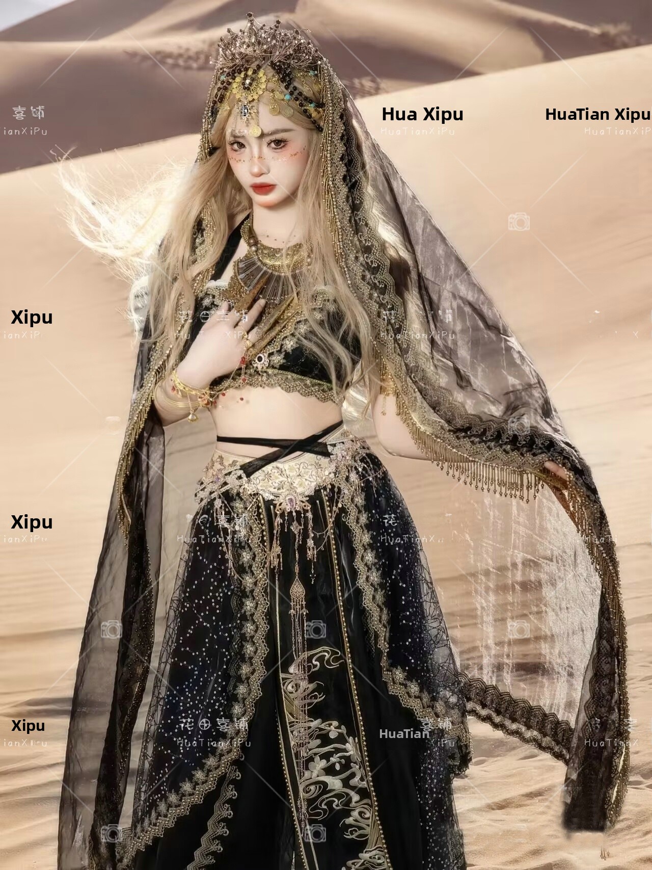 Exotic Style Dunhuang Flying   – Ethnic Fashion Shoot Bewertung und Preis