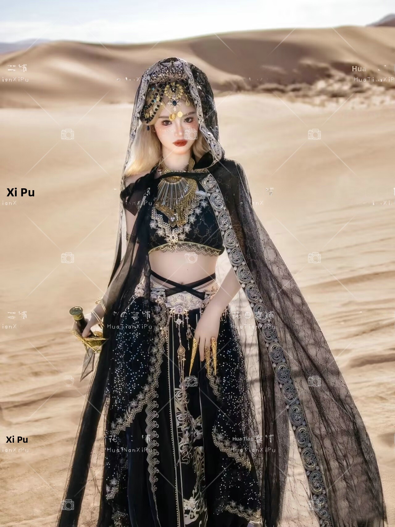 Exotic Style Dunhuang Flying   – Ethnic Fashion Shoot Bewertung und Preis