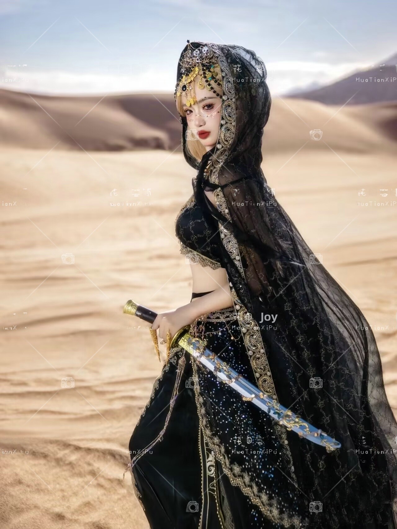 Exotic Style Dunhuang Flying   – Ethnic Fashion Shoot Bewertung und Preis