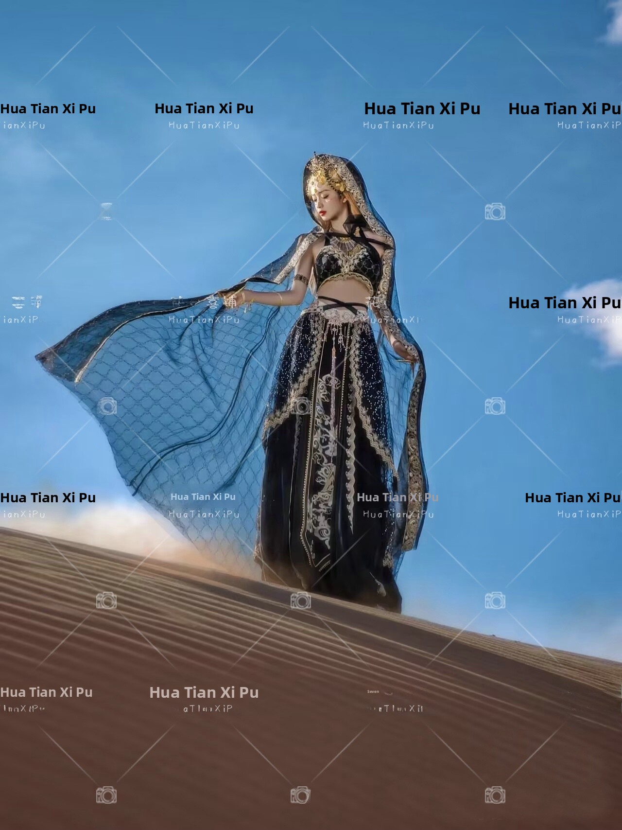 Exotic Style Dunhuang Flying   – Ethnic Fashion Shoot Bewertung und Preis