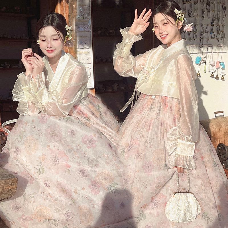 Women's Hanbok Korean Traditio – Hanbok Modern Set Bewertung und Preis