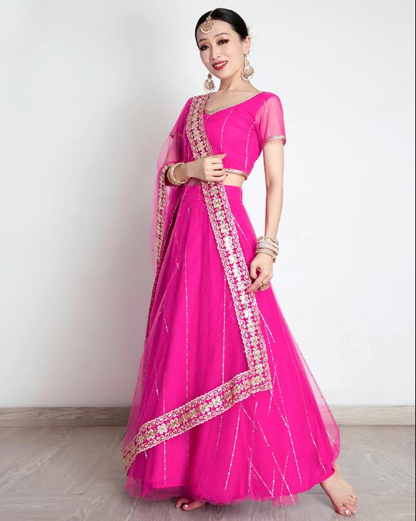India Women's Saree  Embroider – Saree Georgette Women Bewertung und Preis