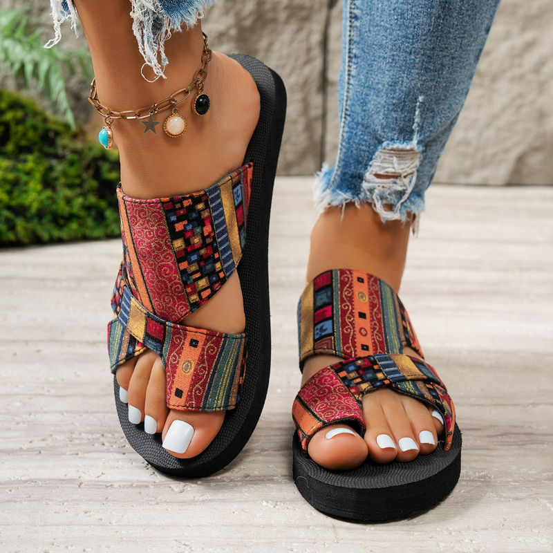 Summer Women Slippers Platform – Ethnic Fashion Style Bewertung und Preis