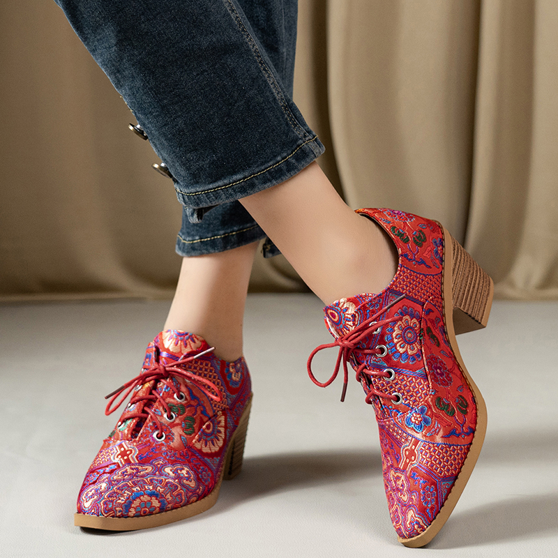 Ethnic Ladies Boots Spring Win – Ethnic Fashion Style Bewertung und Preis
