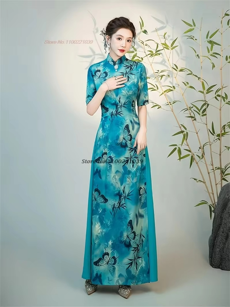 2026 chinese improved cheongsa – Ao Dai Vietnam Dress Bewertung und Preis