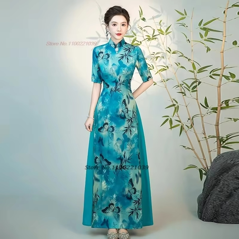 2026 chinese improved cheongsa – Ao Dai Vietnam Dress Bewertung und Preis