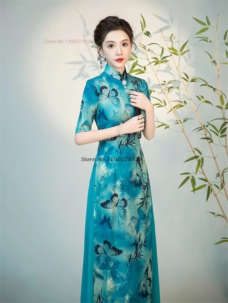 2026 chinese improved cheongsa – Ao Dai Vietnam Dress Bewertung und Preis