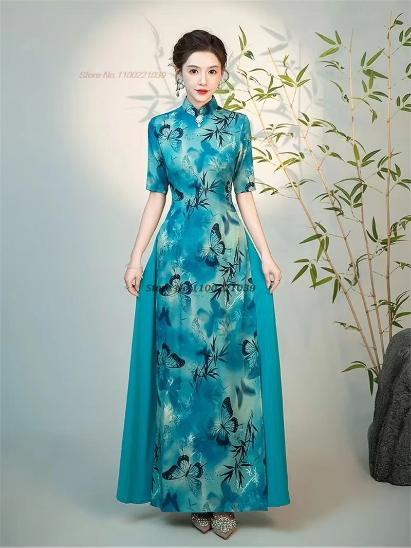 2026 chinese improved cheongsa – Ao Dai Vietnam Dress Bewertung und Preis