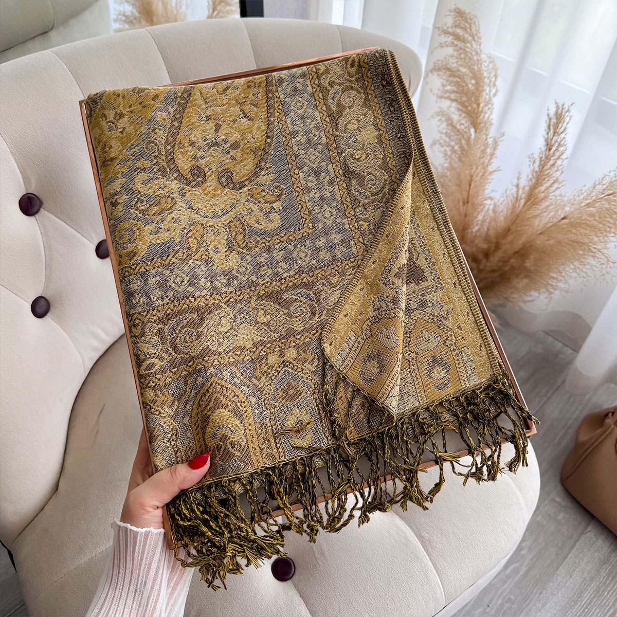 2025 Tassel Blanket Design Eth – Ethnic Fashion Designer Bewertung und Preis