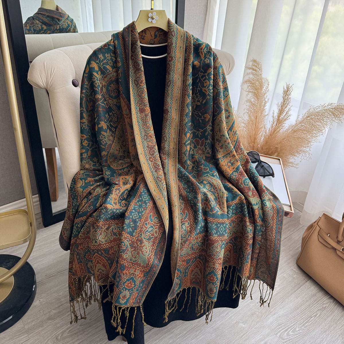 2025 Tassel Blanket Design Eth – Ethnic Fashion Designer Bewertung und Preis
