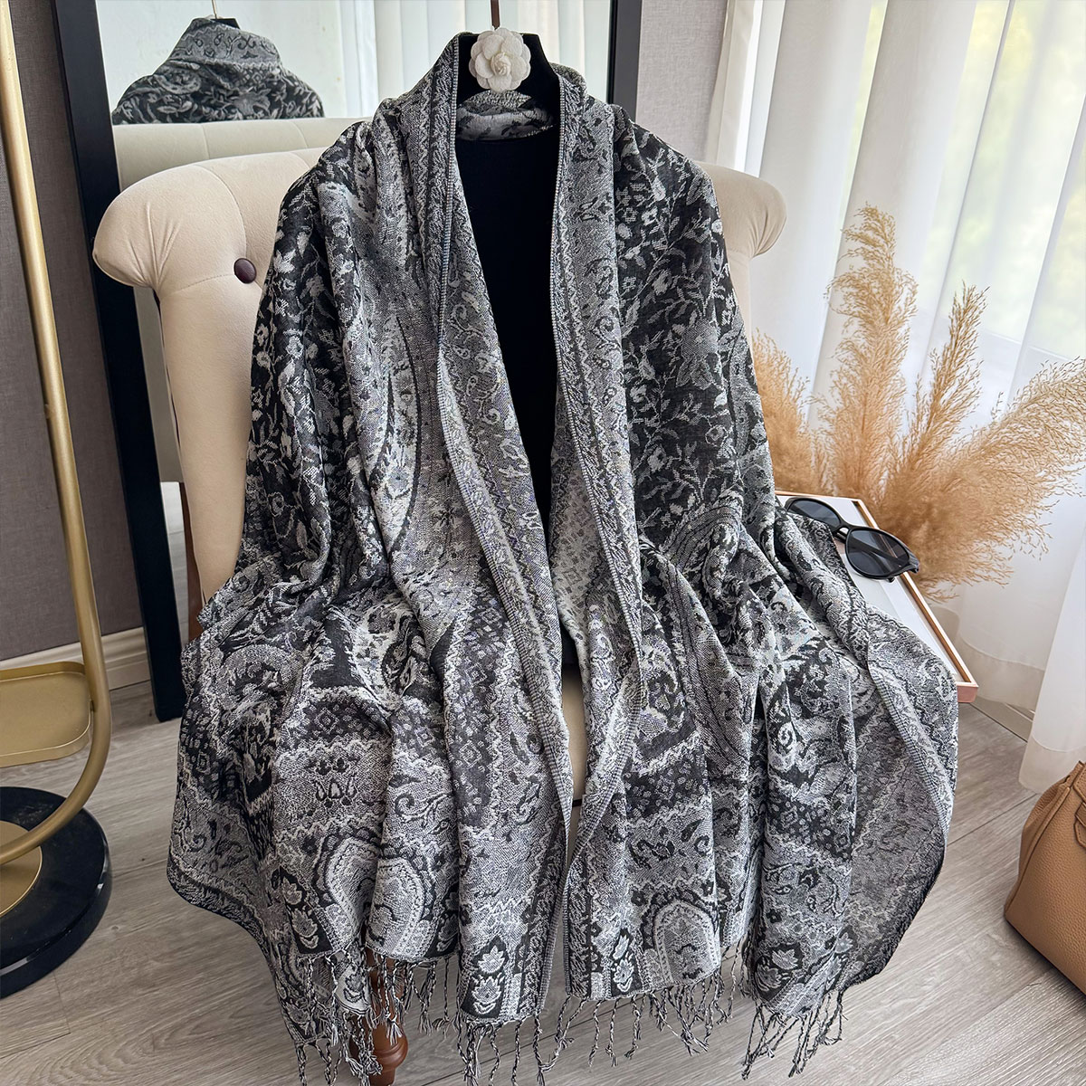 2025 Tassel Blanket Design Eth – Ethnic Fashion Designer Bewertung und Preis