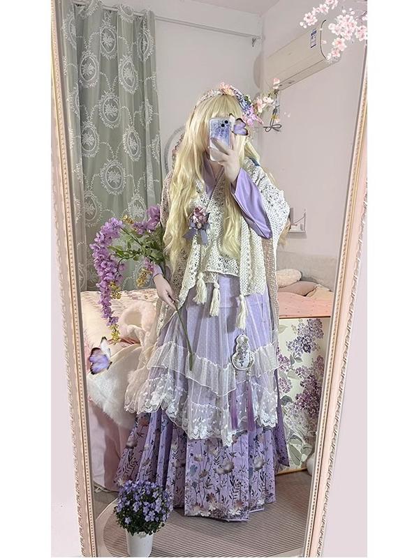 Purple Hanbok Set Daily Cute L – Hanbok Modern Set Bewertung und Preis