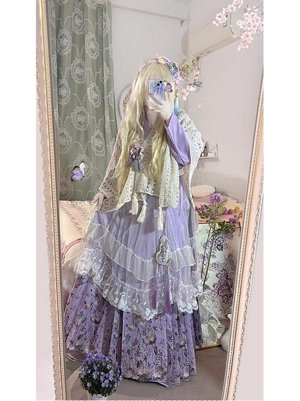 Purple Hanbok Set Daily Cute L – Hanbok Modern Set Bewertung und Preis