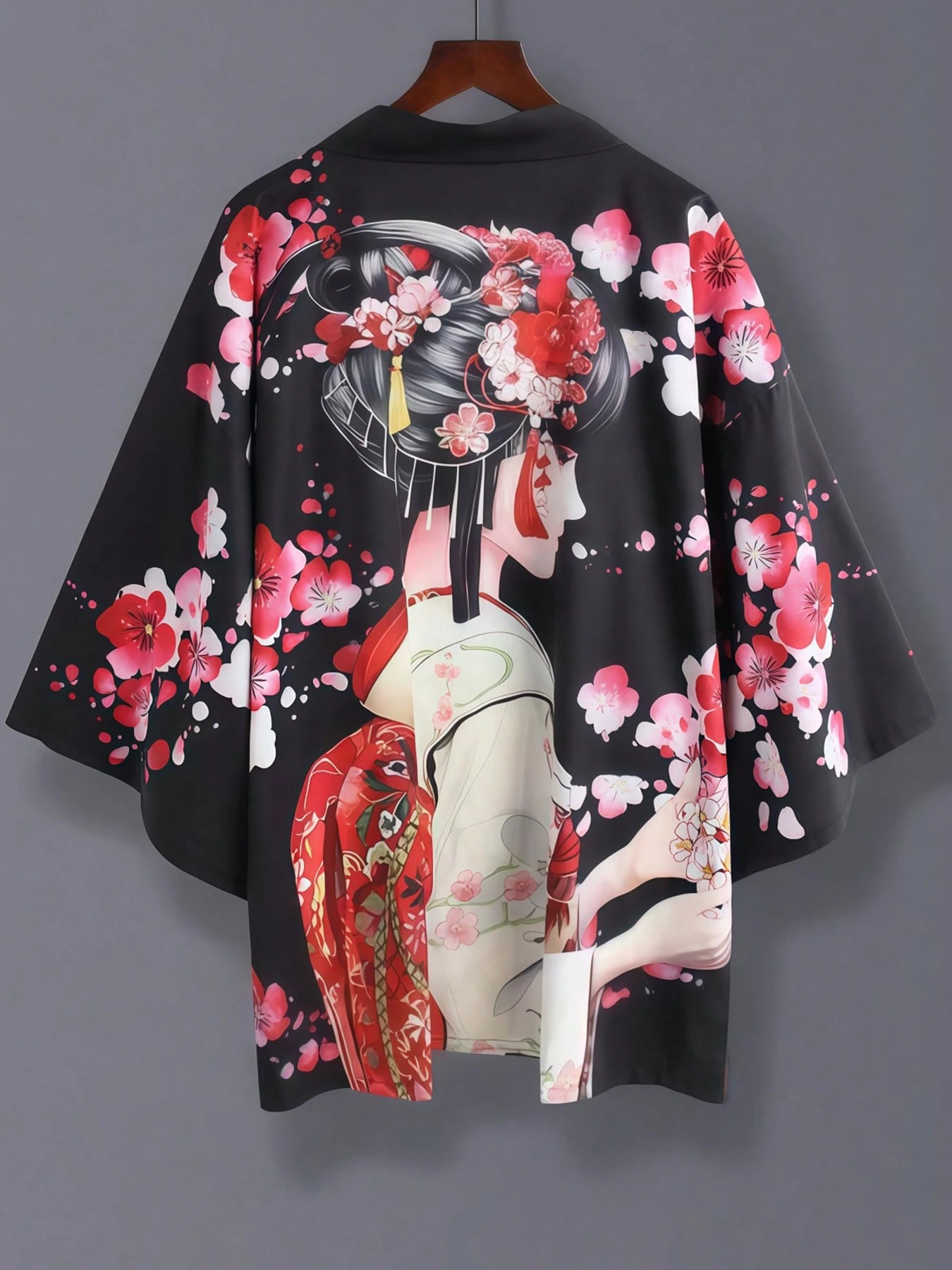 Unisex Kimono Sakura Anime Pri – Haori Japanese Jacket Bewertung und Preis