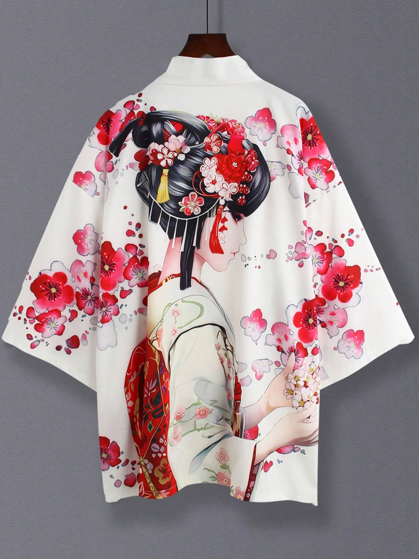 Unisex Kimono Sakura Anime Pri – Haori Japanese Jacket Bewertung und Preis
