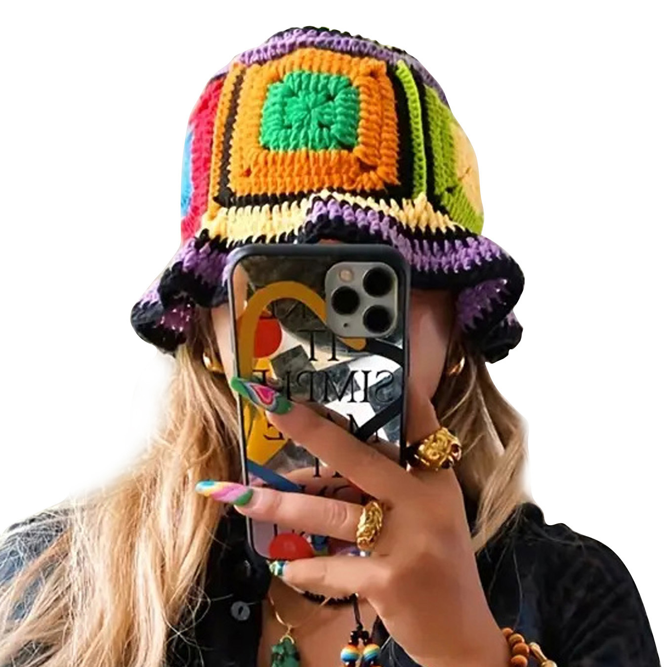 Purple-Edged Zuma Hat, Hand-Kn – Ethnic Wear Fashion Designer Bewertung und Preis